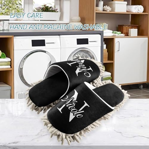 RunningBear Custom Mop Slippers for Floor Cleaning