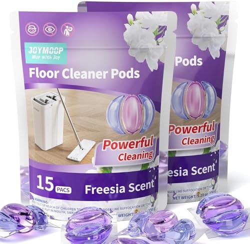 JOYMOOP Floor Cleaner Pods 30 PCS for Mopping
