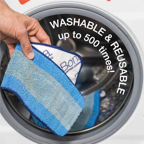 Bona Microfiber Pads 3-Pack for Multi-Surface Cleaning