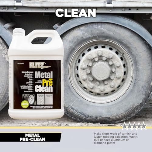 Flitz Metal Pre-Clean - 1 Gallon USA-Made Cleaner