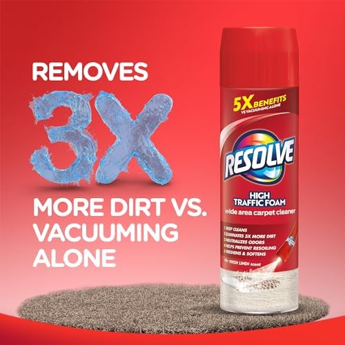 Resolve High Traffic Carpet Foam Cleaner 22 oz