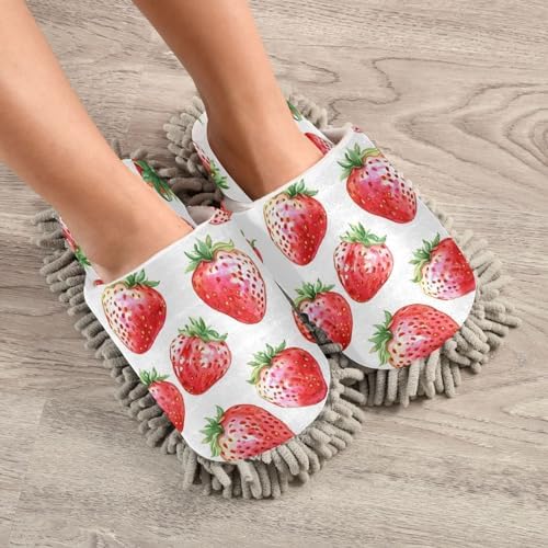 Zhirexin Mop Slippers for House Floor Cleaning