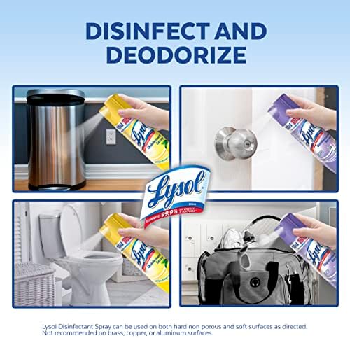 Lysol Disinfectant Spray Bundle - 19 Fl Oz 2 Bottles