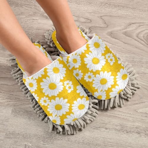 Zhirexin Mop Slippers for House Cleaning