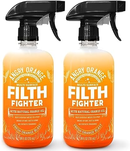 ANGRY ORANGE Citrus Cleaner Spray 24 oz 2 Pack