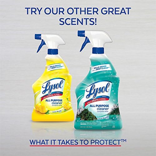 Lysol All Purpose Surface Disinfectant Cleaner Liquid 32 oz Lemon Breeze