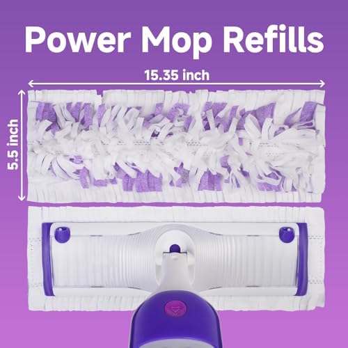 WENGROU Power Mop Refills 30 Count Multi-Surface Pads