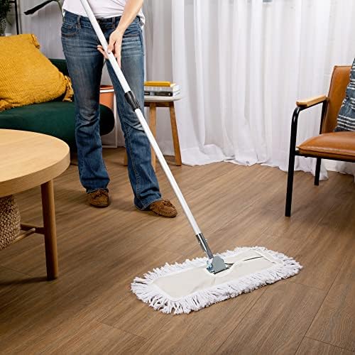 Commercial Dust Mop - 48 Inch Floor Sweeper for Hardwood