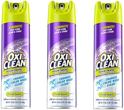 OxiClean Foam-Tastic 19 Oz Pack of 3 1