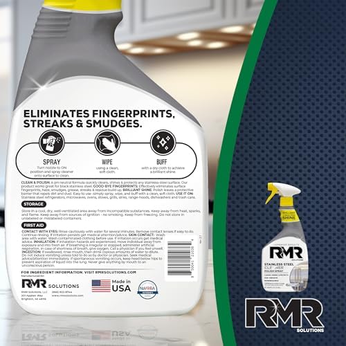 RMR Stainless Steel Cleaner and Polish 30-Ounce