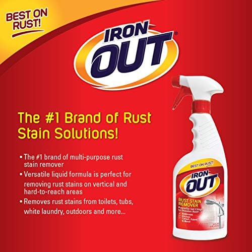 Iron Out Rust Stain Remover Tablets and Gel Spray