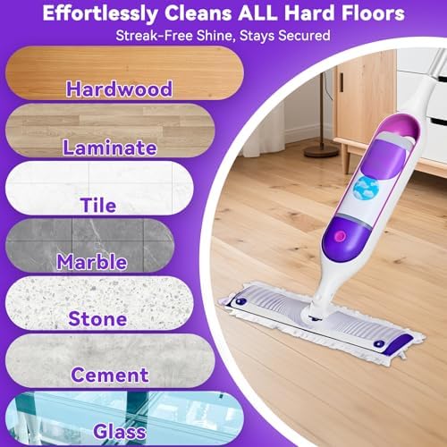 Guettsy 30 Pack Swiffer Power Mop Pads Refills