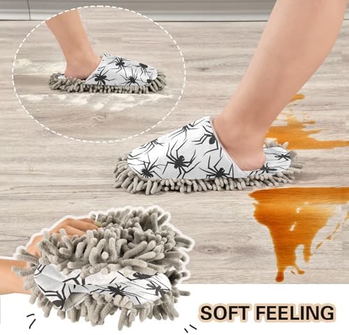 Zhirexin Mopping Slippers for Home Cleaning 1