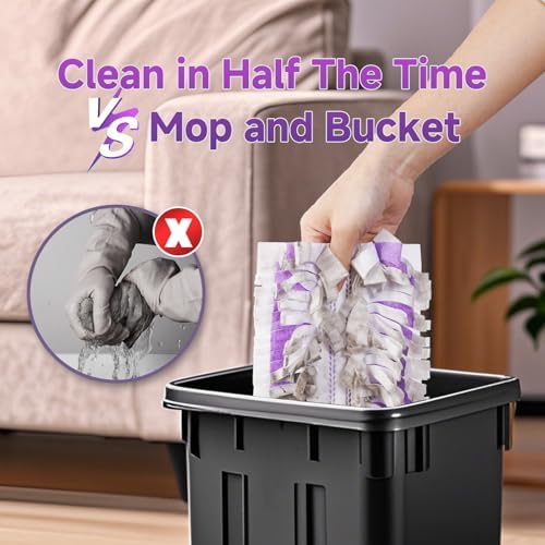 WENGROU Power Mop Refills 30 Count Multi-Surface Pads