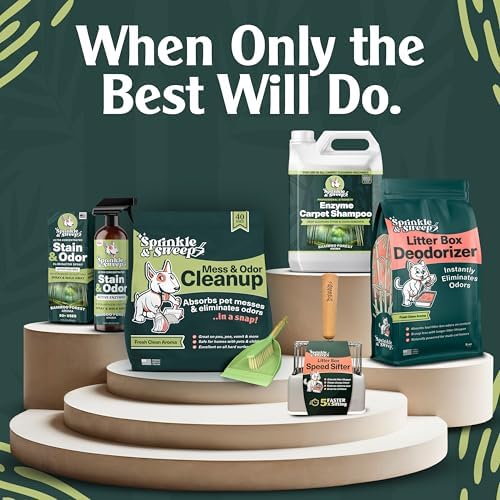Sprinkle Sweep Enzyme Carpet Shampoo 64oz