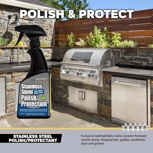Flitz Stainless Steel Polish Protectant - 16oz USA-Made
