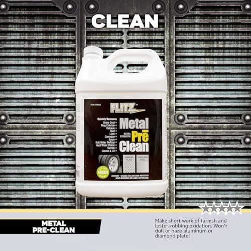 Flitz Metal Pre-Clean - 1 Gallon USA-Made Cleaner