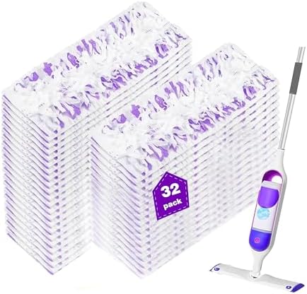 Pure Realm 32 Count Swiffer Power Mop Refills