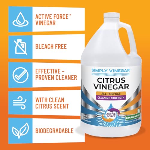 Simply Vinegar Citrus Vinegar 128 oz All-Purpose Cleaner