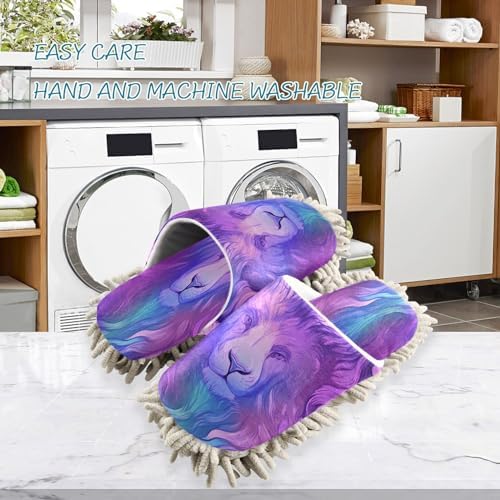 Zhirexin Colorful Lion Cleaning Slippers