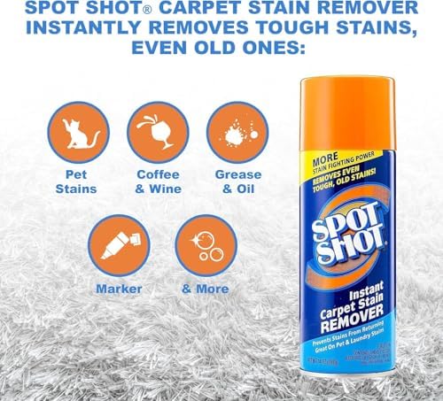 WD-40 Spot Shot Professional Carpet Stain Remover 14 oz