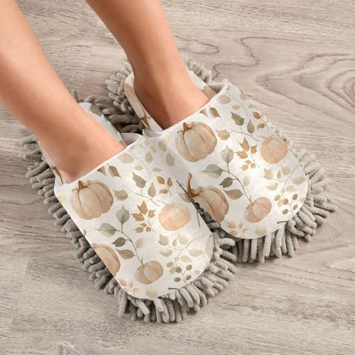 Zhirexin Cleaning Slippers with Microfiber Mop