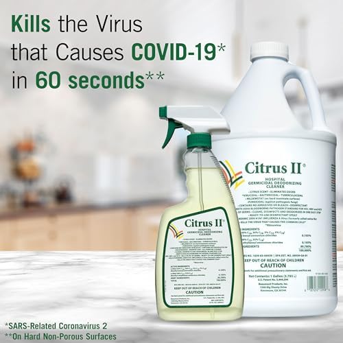 Citrus II Hospital Germicidal Cleaner - 1 Gallon Refill