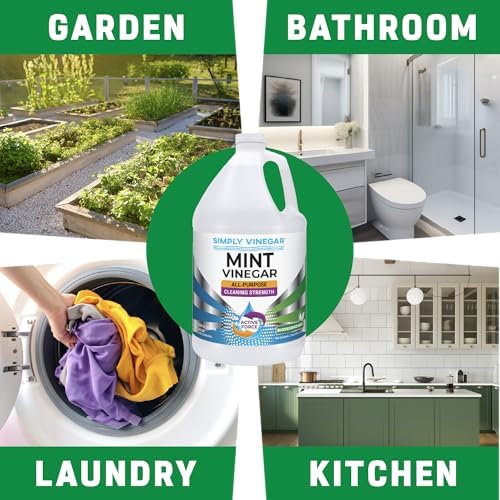 Simply Vinegar Mint Vinegar 128 oz All-Purpose Cleaner 1