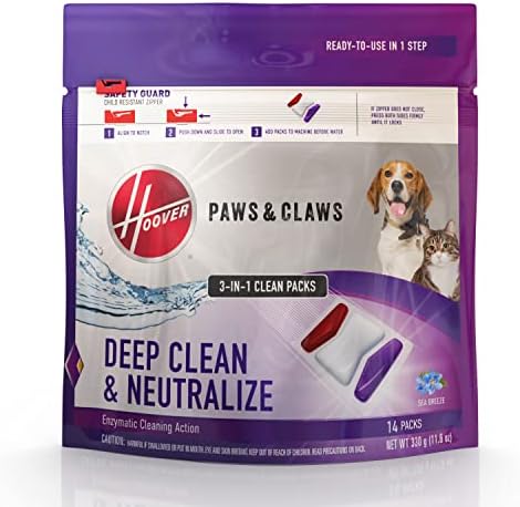 Hoover Paws Claws Clean Packs - Sea Breeze Scent