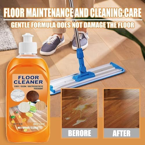 Biaoyun 2PCS Floor Orange Multipurpose Cleaner