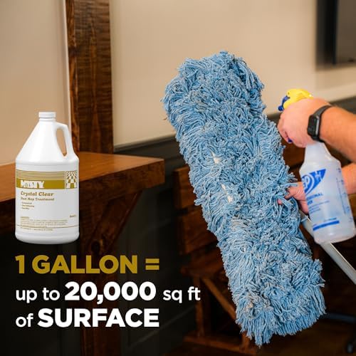 Misty Crystal Clear Dust Mop Treatment - 1 Gallon Case of 4 1003411