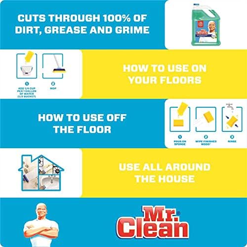 Mr Clean Multipurpose Cleaner with Febreze 128 oz Bottle Green
