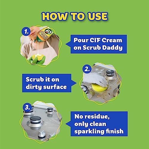 Scrub Daddy Scrub Mommy Cif Cream All Purpose Cleaner