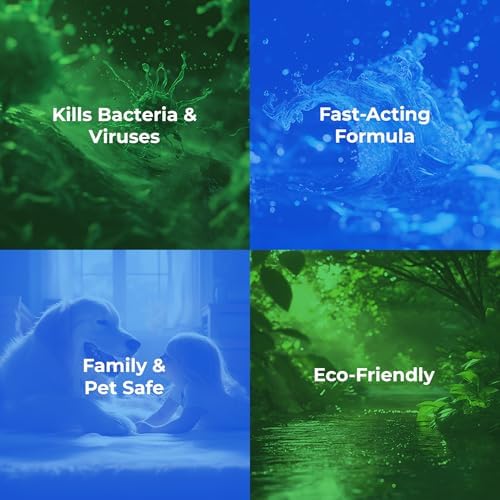 PureGreen24 Value Pack Disinfectant - Safe Effective Odorless