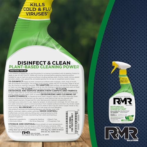 RMR Brands Botanical Disinfectant Cleaner 32 Fl Oz