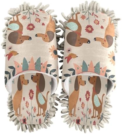 Zhirexin Cute Couple Kitchen Cleaning Slippers
