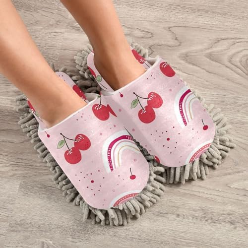 Zhirexin Comfortable Mop Slippers for Men Women