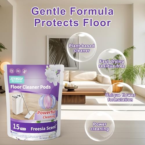 JOYMOOP Floor Cleaner Pods 30 PCS for Mopping