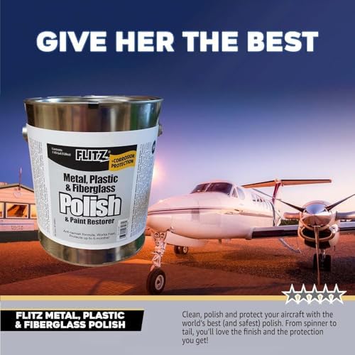 Flitz Multi-Purpose Metal Polish Paste - 1 Gallon USA-Made