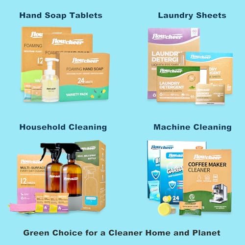 Flowcheer Multi Surface Cleaner Refills - 12 Pack Tablets