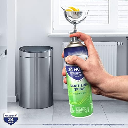 Microban Disinfectant Spray 24 Hour Protection 2 Count