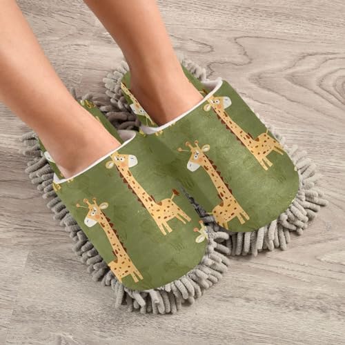 Zhirexin Mopping Slippers for Home Cleaning