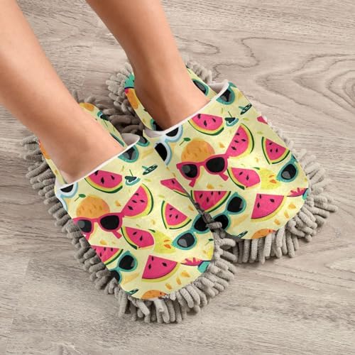 Bulletgxll Mop Slippers - Washable Soft and Dust-Free