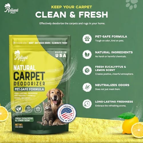Reliant Pet Carpet Deodorizer Powder 24oz 1