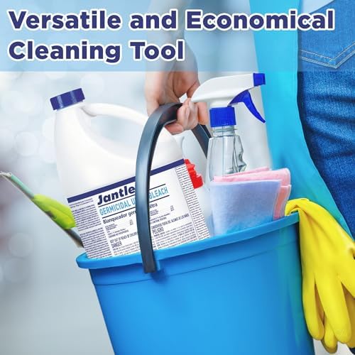 Jantle Bleach Cleaner 1 Gallon Bottle Bulk Buy 12