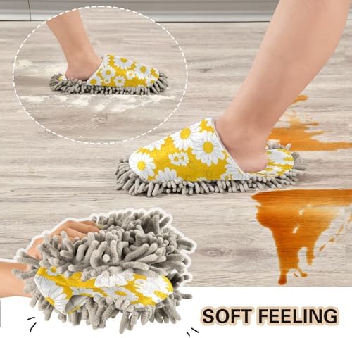 Zhirexin Mop Slippers for House Cleaning