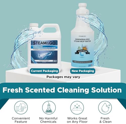 Steam Go Demineralized Water - 32oz Ready to Use