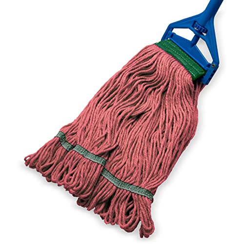 Flo-Pac Cotton Mop Head Loop-Ended Medium Green