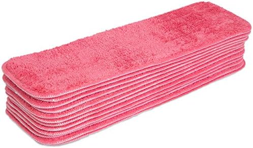 Arkwright Replacement Mop Pads - Pack of 12 18 in Red