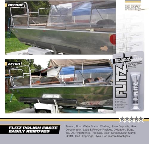 Flitz Multi-Purpose Metal Polish Paste 176oz Tube